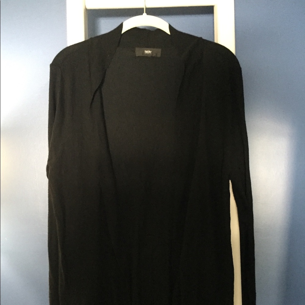 Open front sweater